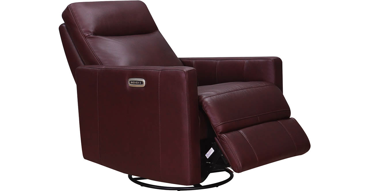 Ashby Power and Manual Headrest Recliner Collection with Swivel and Glider Options