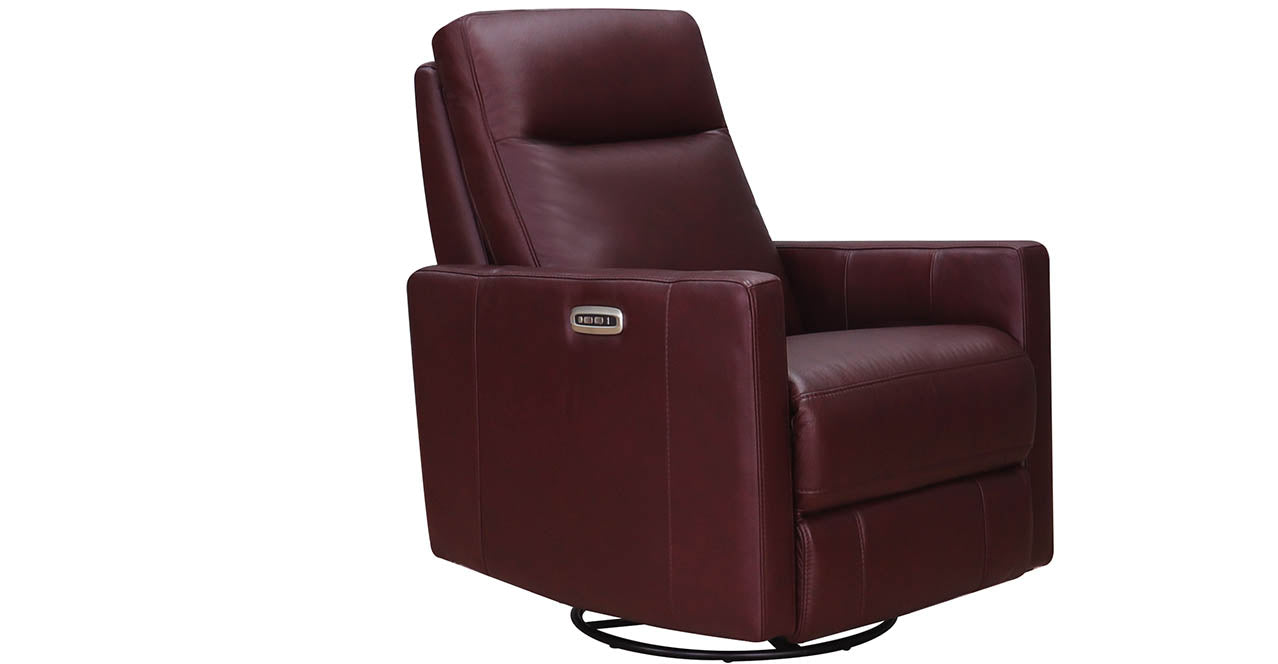 Ashby Power and Manual Headrest Recliner Collection with Swivel and Glider Options