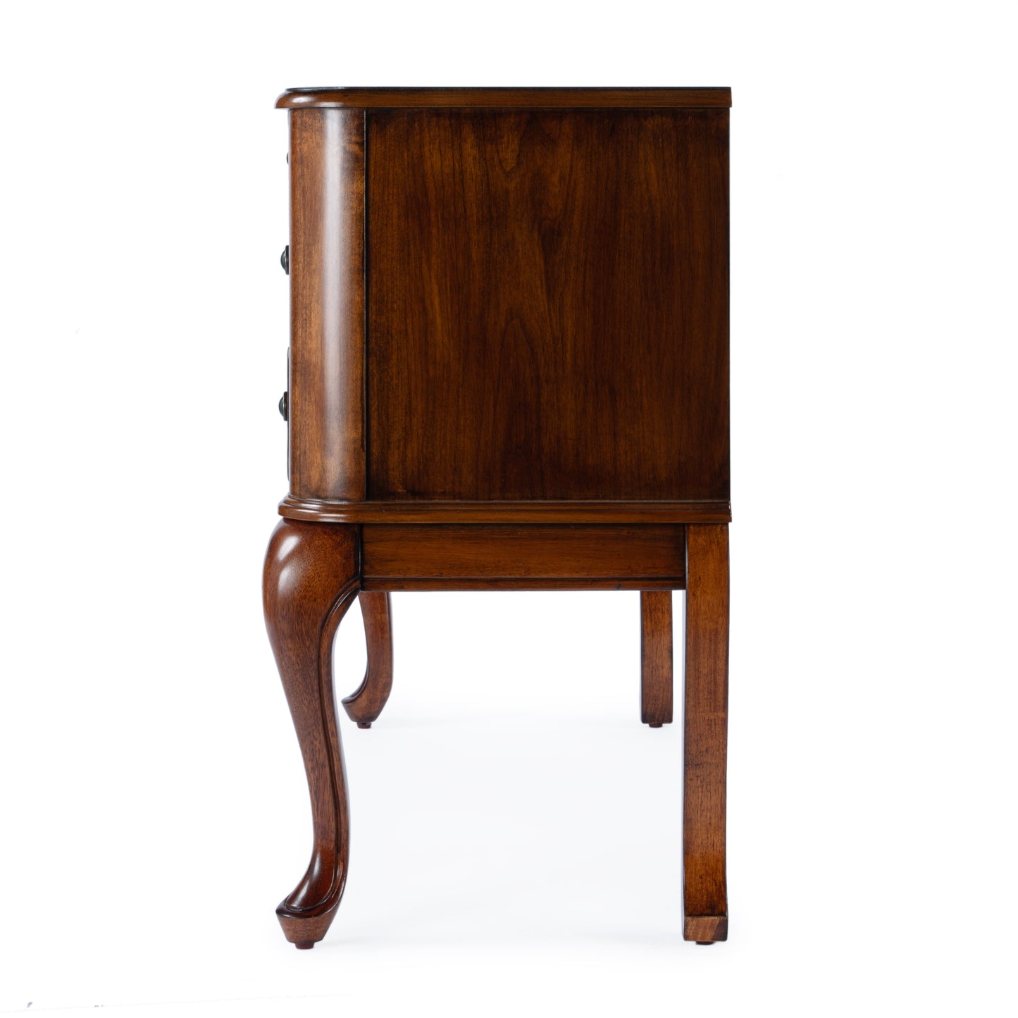 Charlotte Vanity Desk with Storage in Brown  0735011