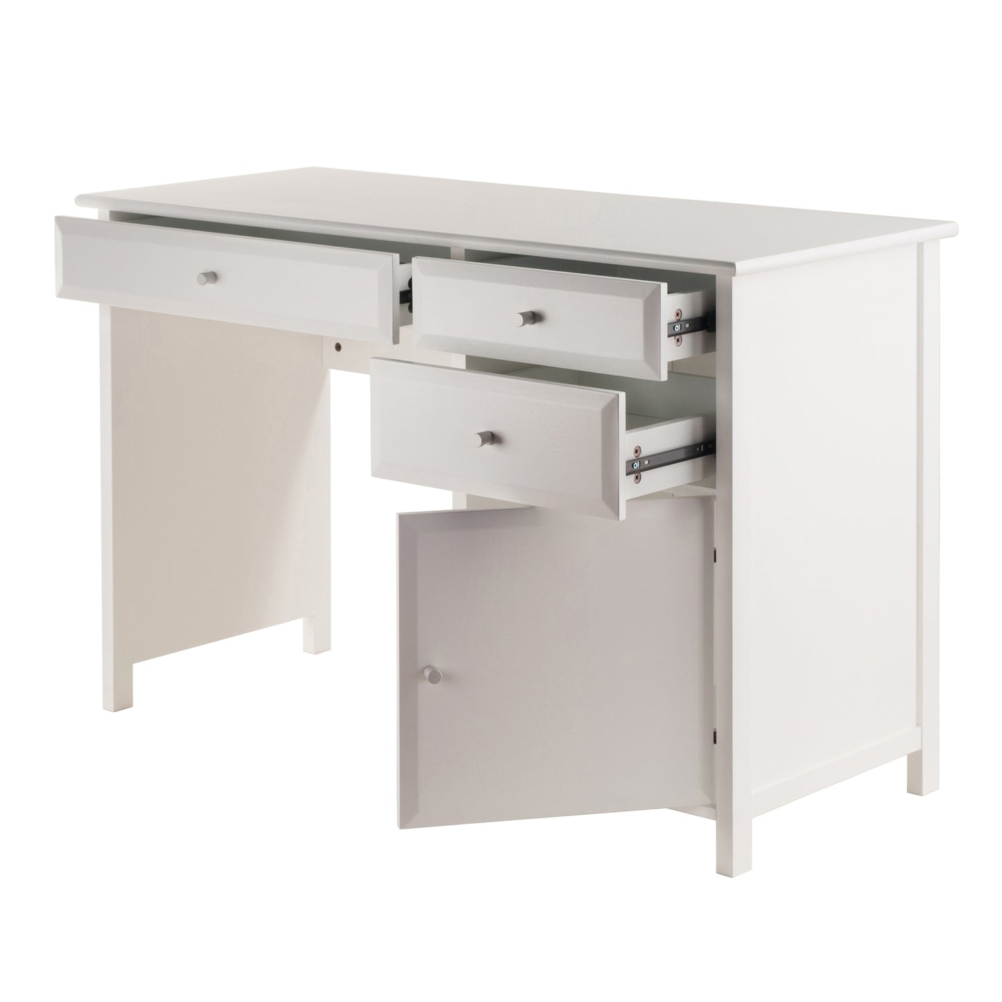 Delta Home Office Writing Desk, White