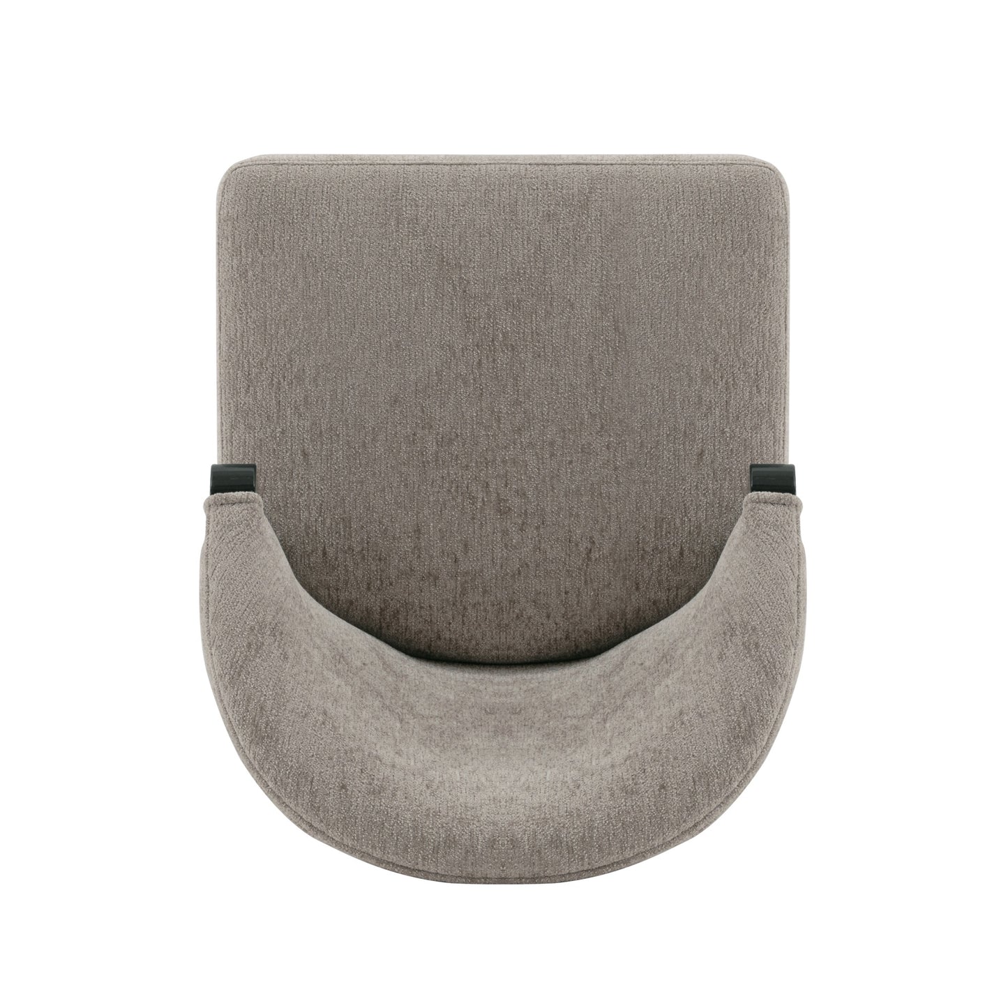 Manhattan Comfort Modern Ola Chenille Dining Chair in Stone- Set of 2 2-DC075-ST