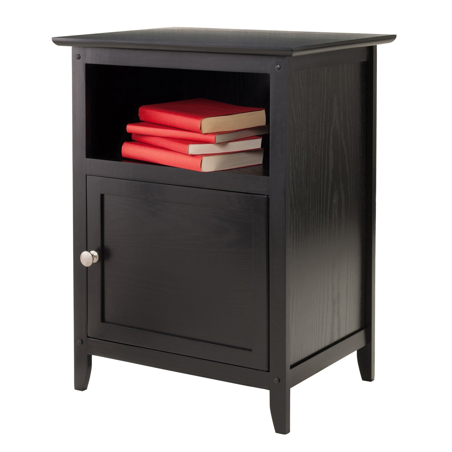 Henry Accent Table, Nightstand, Black