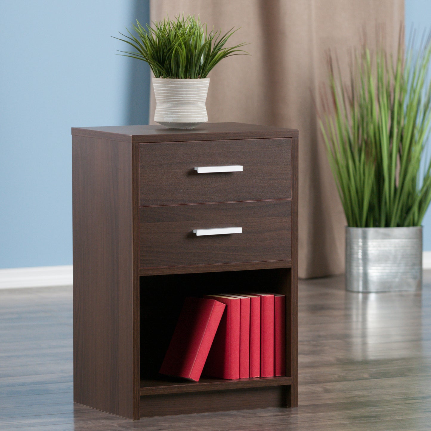 Molina Accent Table, Nightstand, Cocoa