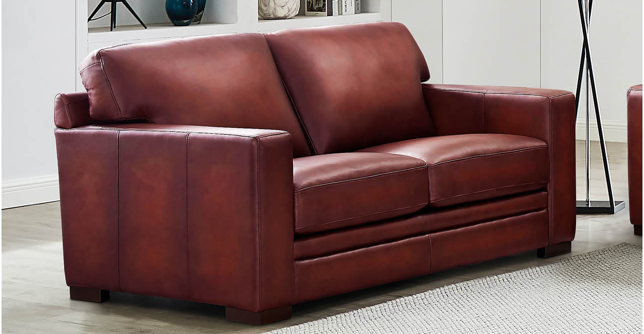 Dillon Waxy Pull-up Leather Sofa Collection