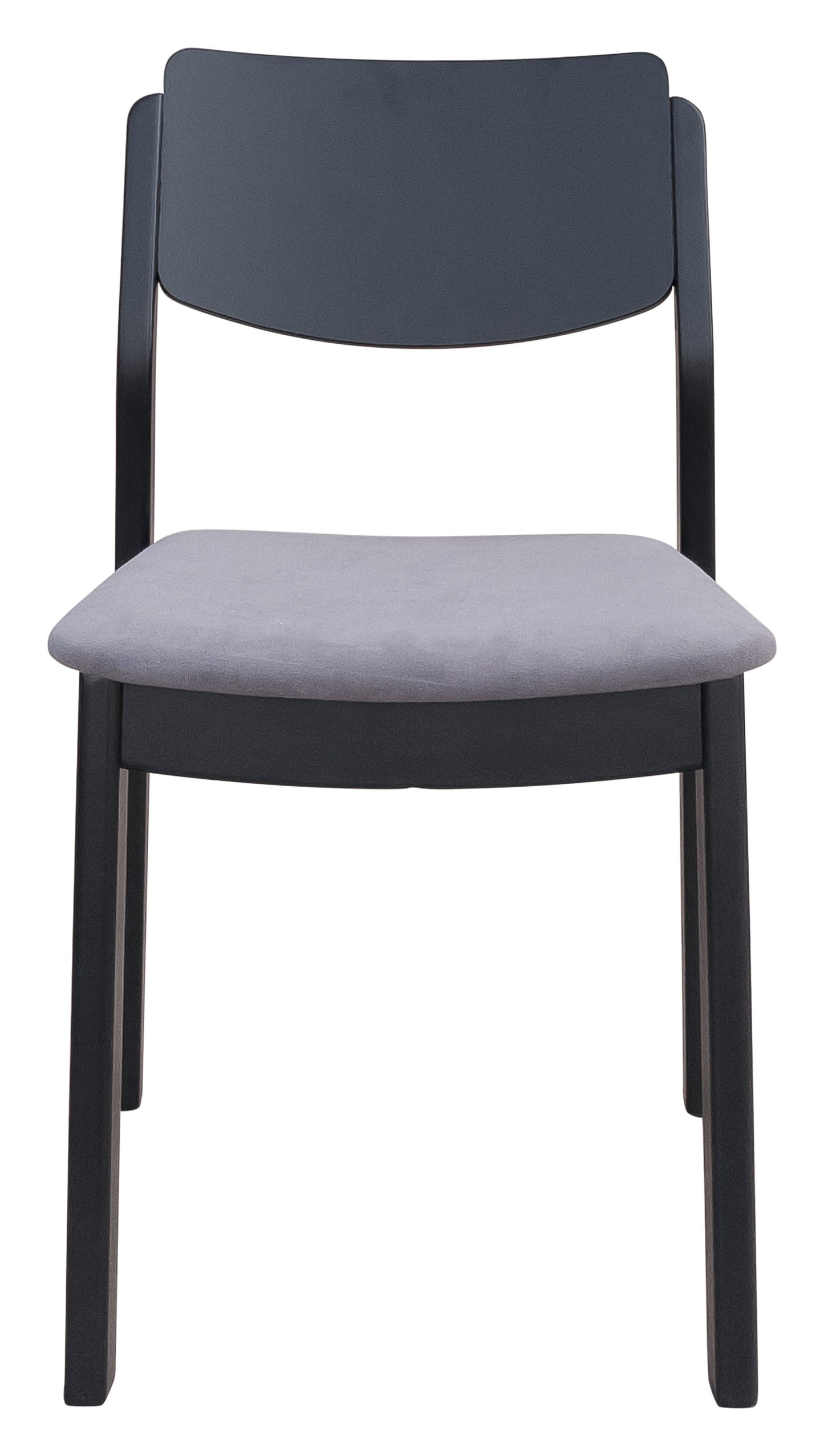 Desdamona Dining Chair (Set of 2) Gray & Black