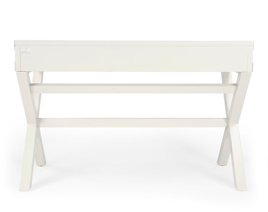 Anew Campaign Writing Desk in White  5255288