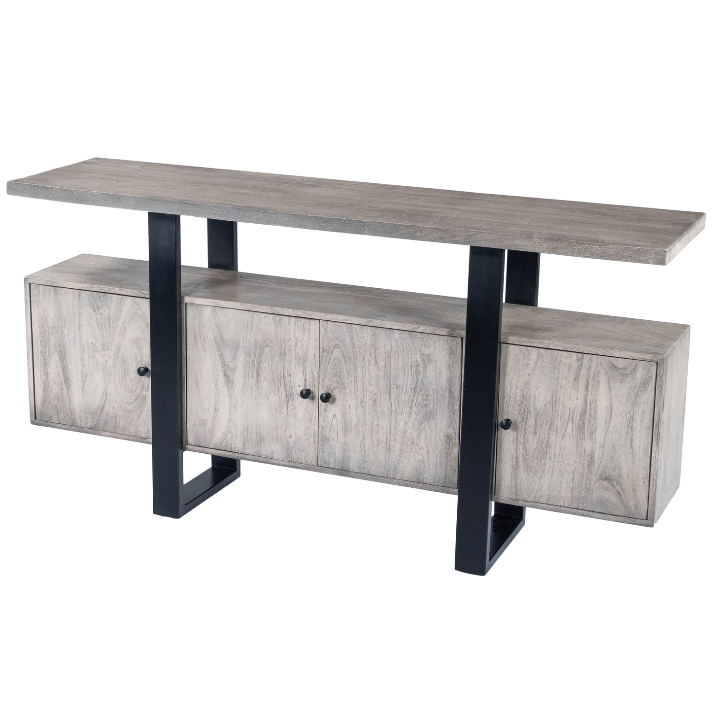 Raitis Wood & Metal 63" Buffet in Gray  5461025