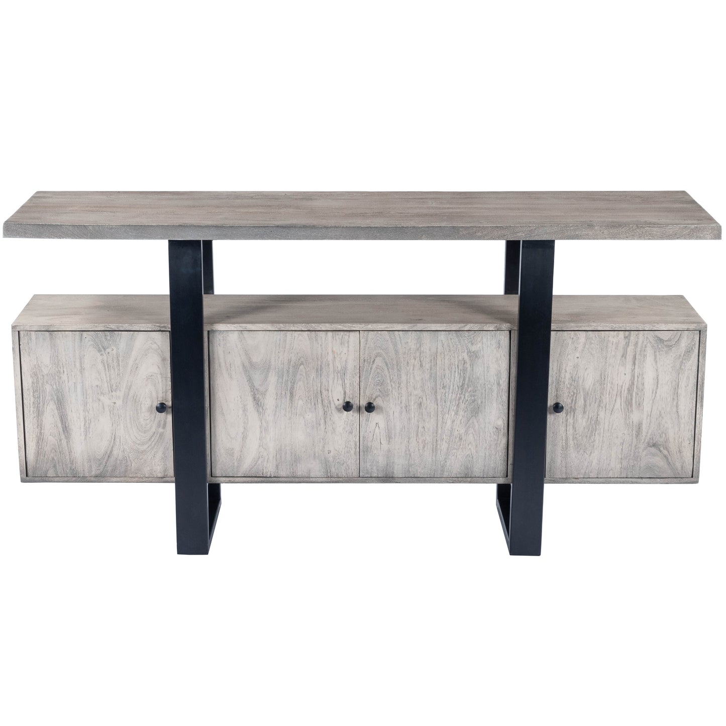 Raitis Wood & Metal 63" Buffet in Gray  5461025