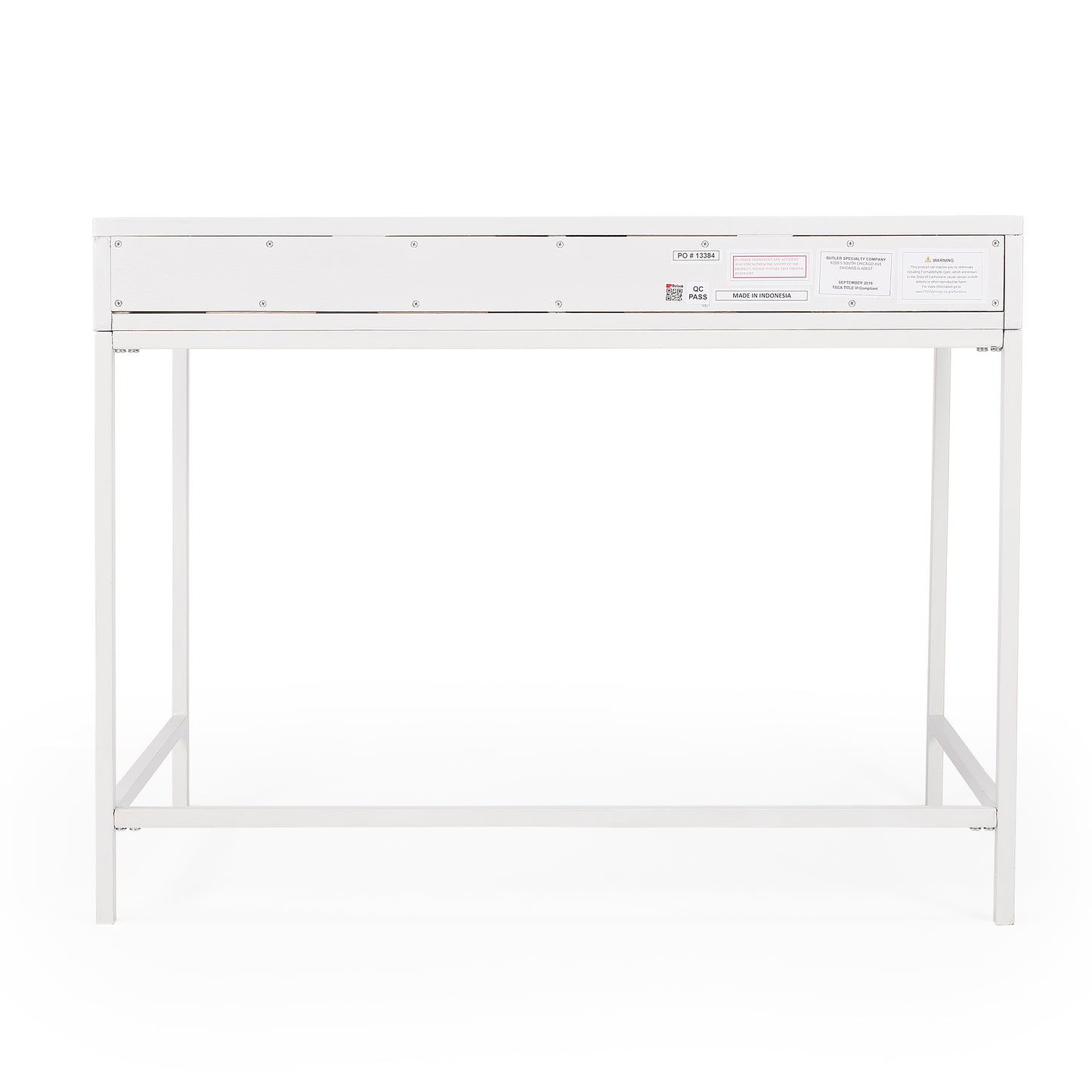 Belka Desk with Drawers in White  5466304