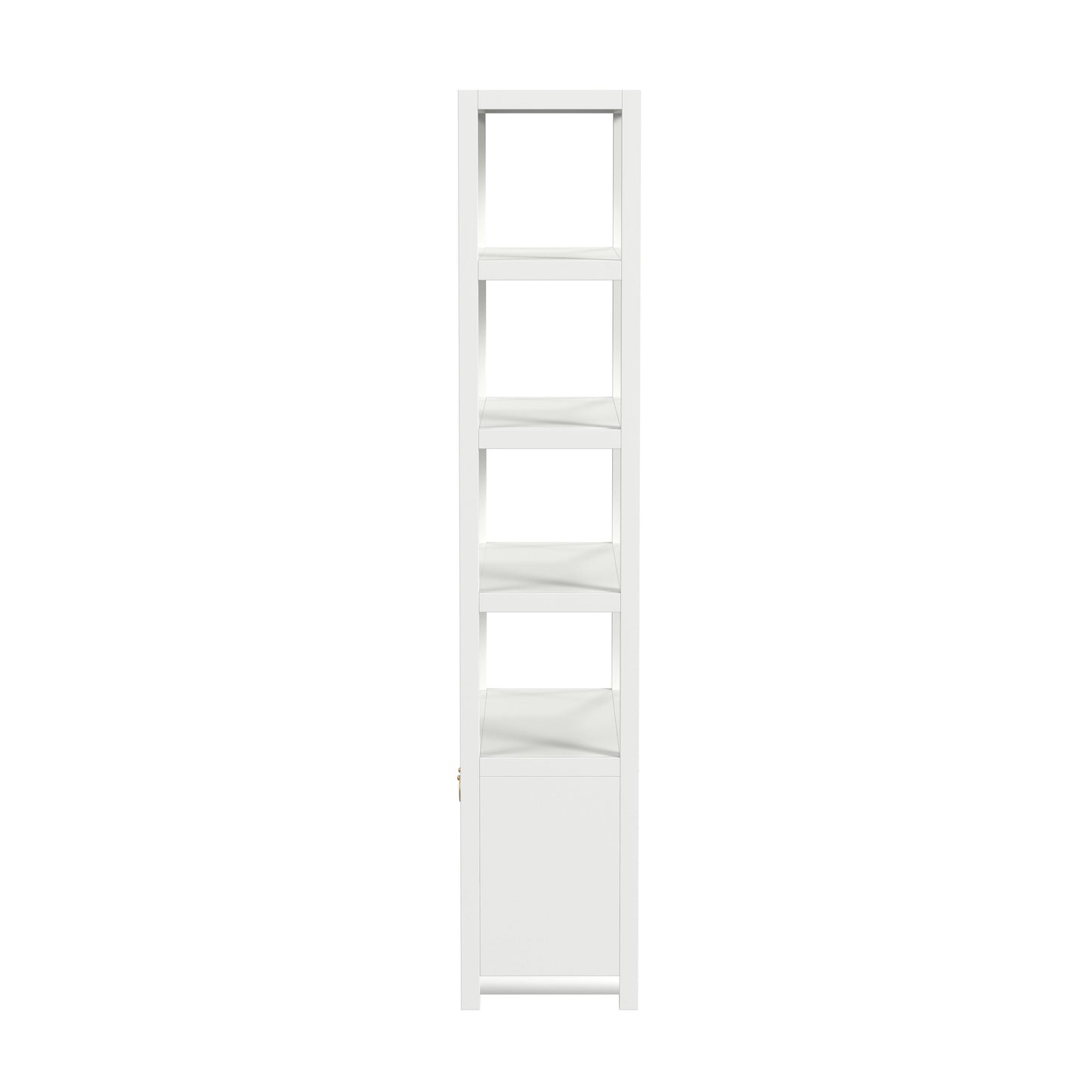 Lark  4- Tier Etagere  Etagere Bookcase in White  5674304