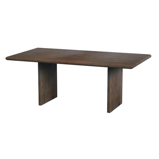 Halmstad Wood Panel Dining Table in Brown  5765188