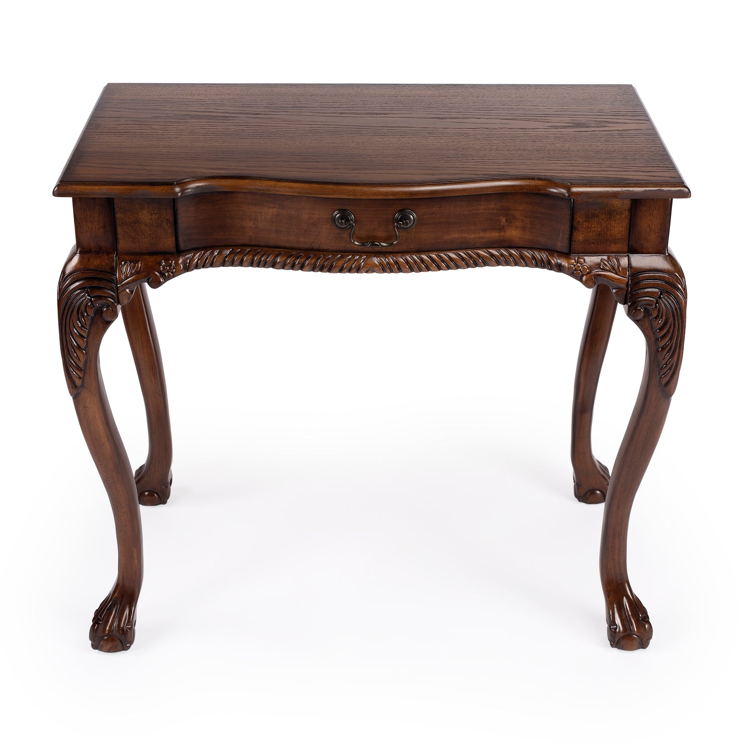 Dupree Writing Desk in Medium Brown  6042001