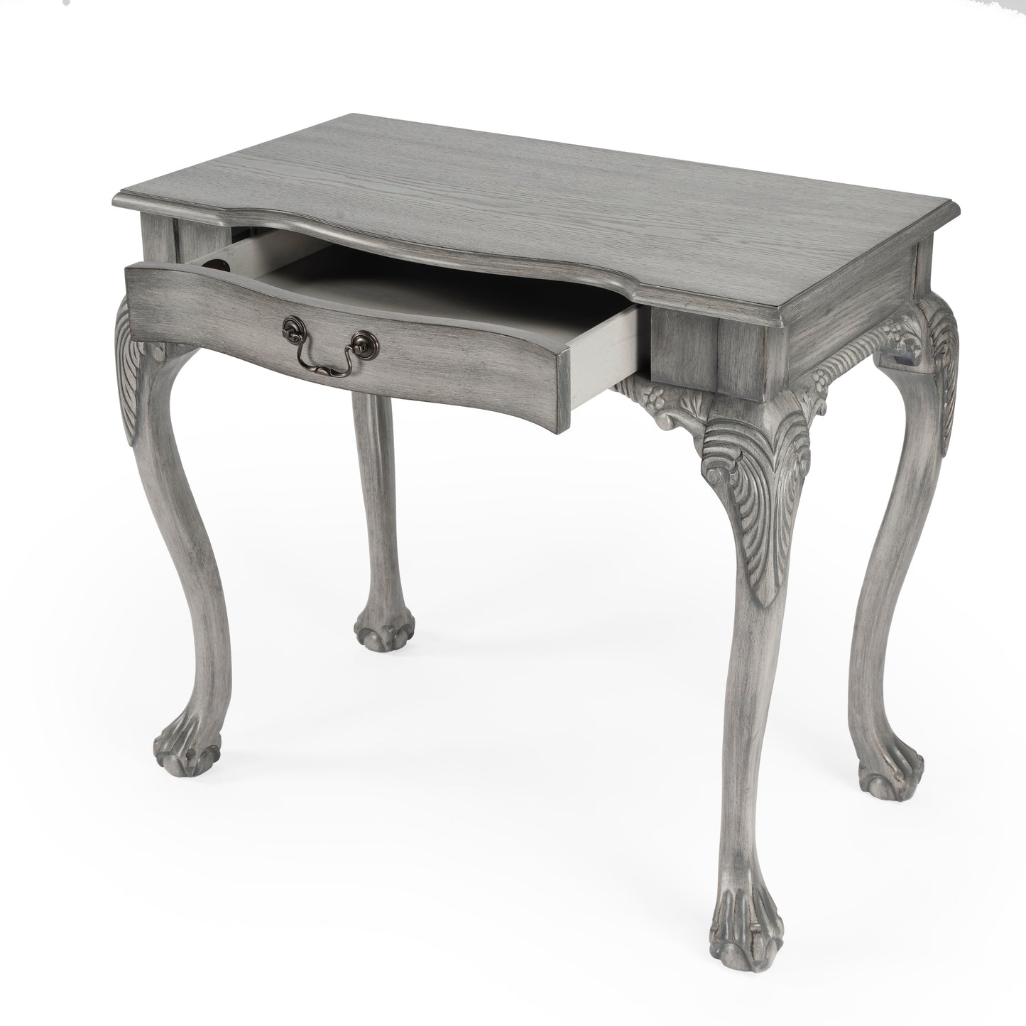 Dupree Writing Desk in Gray  6042418