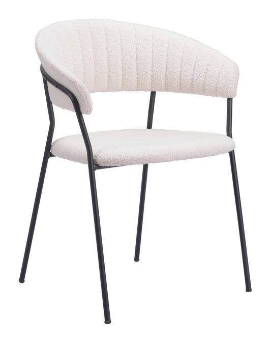 Josephine Dining Chair (Set of 2) Cream