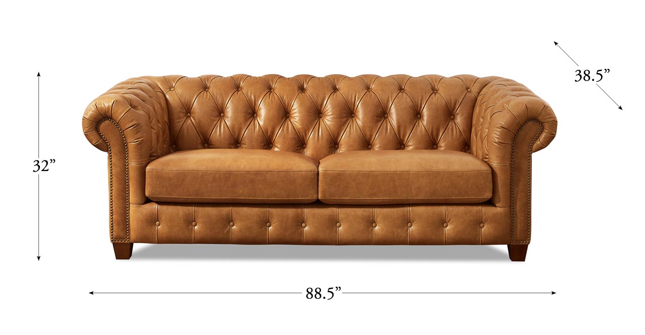 Kingston Waxy Pull-up Leather Sofa Collection