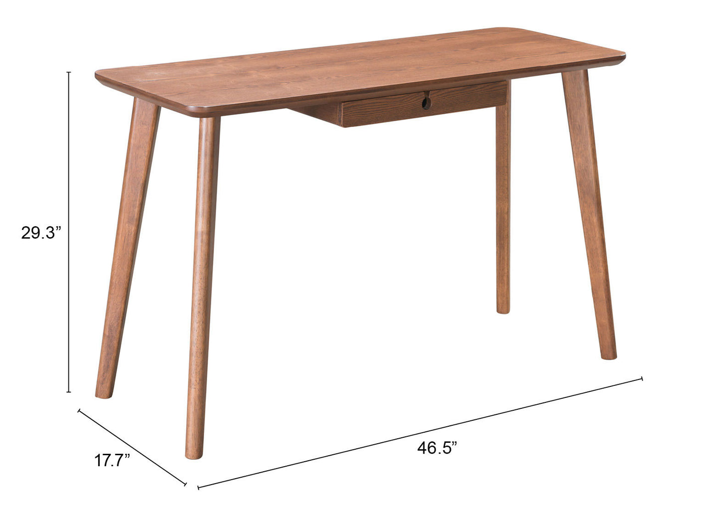 Zane Desk Walnut