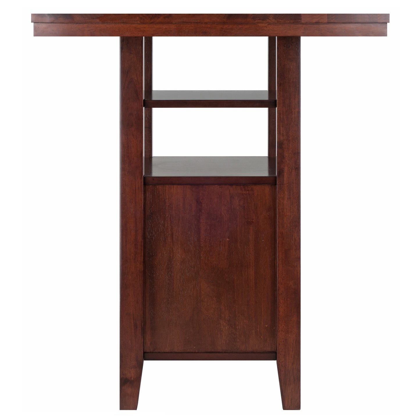 Albany High Table with Cabinet, Walnut