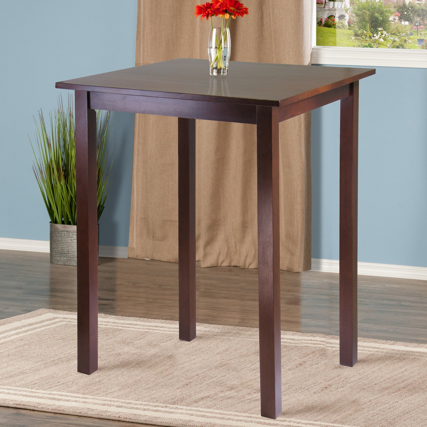 Parkland Square High Table, Walnut