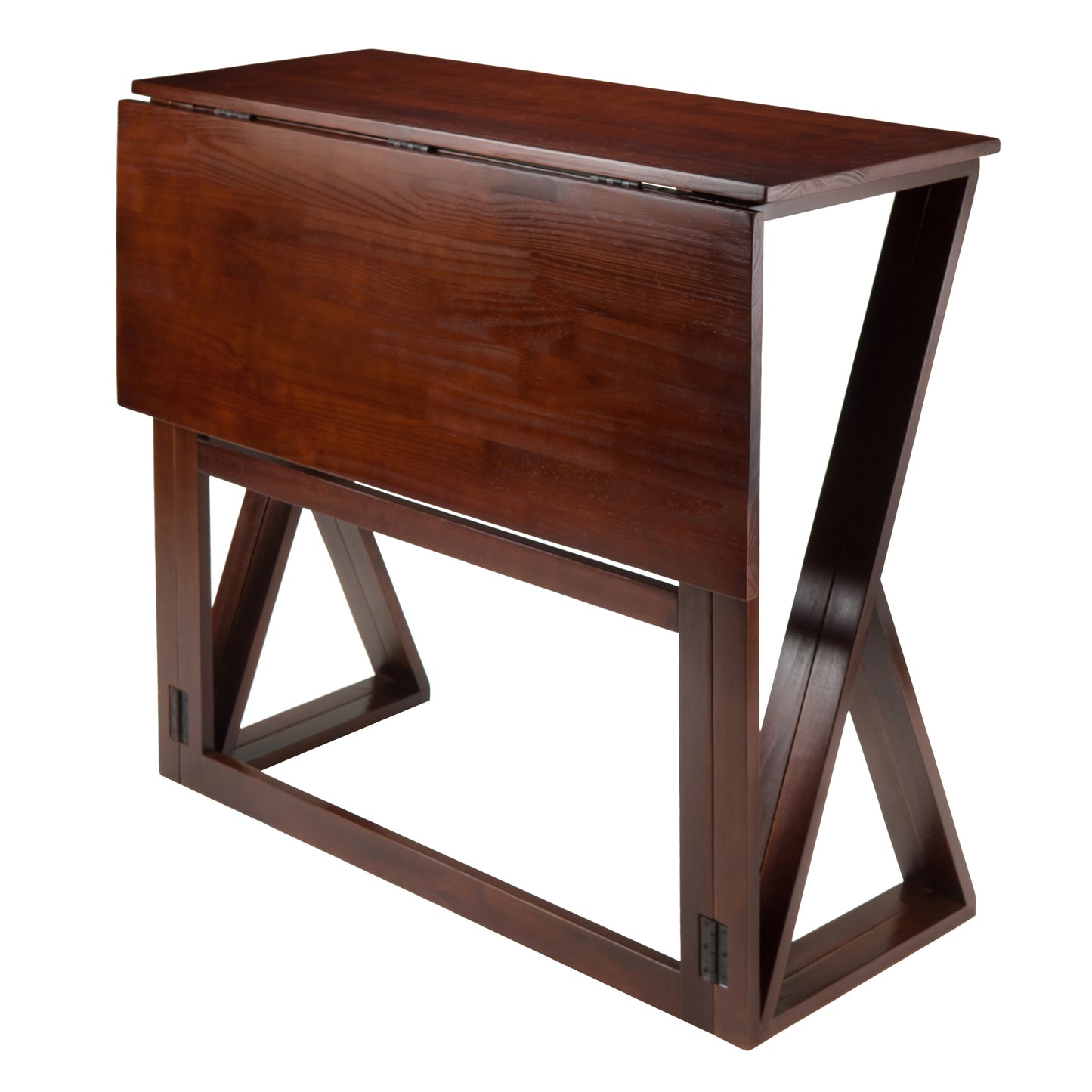 Harrington Drop Leaf High Table, Walnut