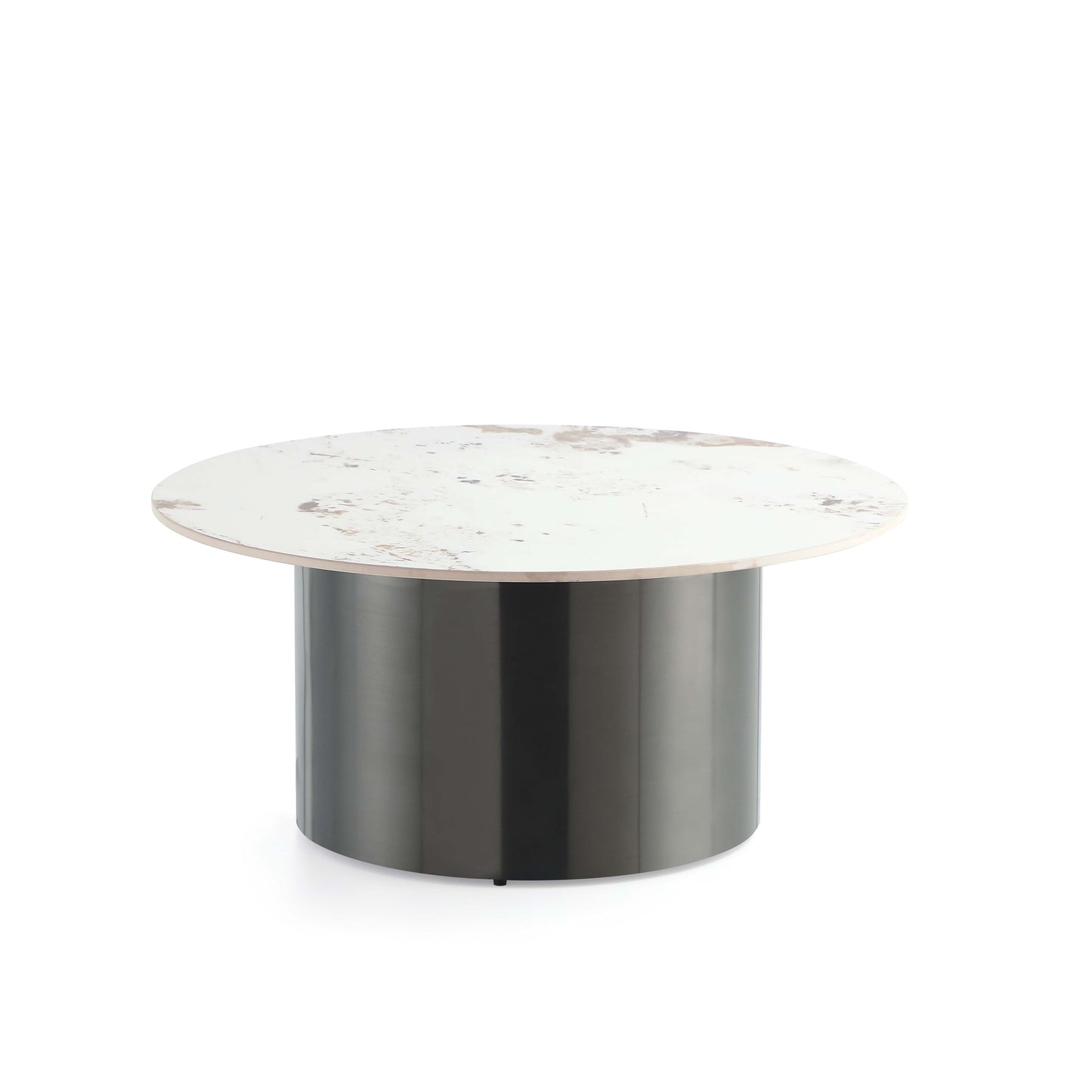 Manhattan Comfort Alondra Modern Coffee Table in Black CT014