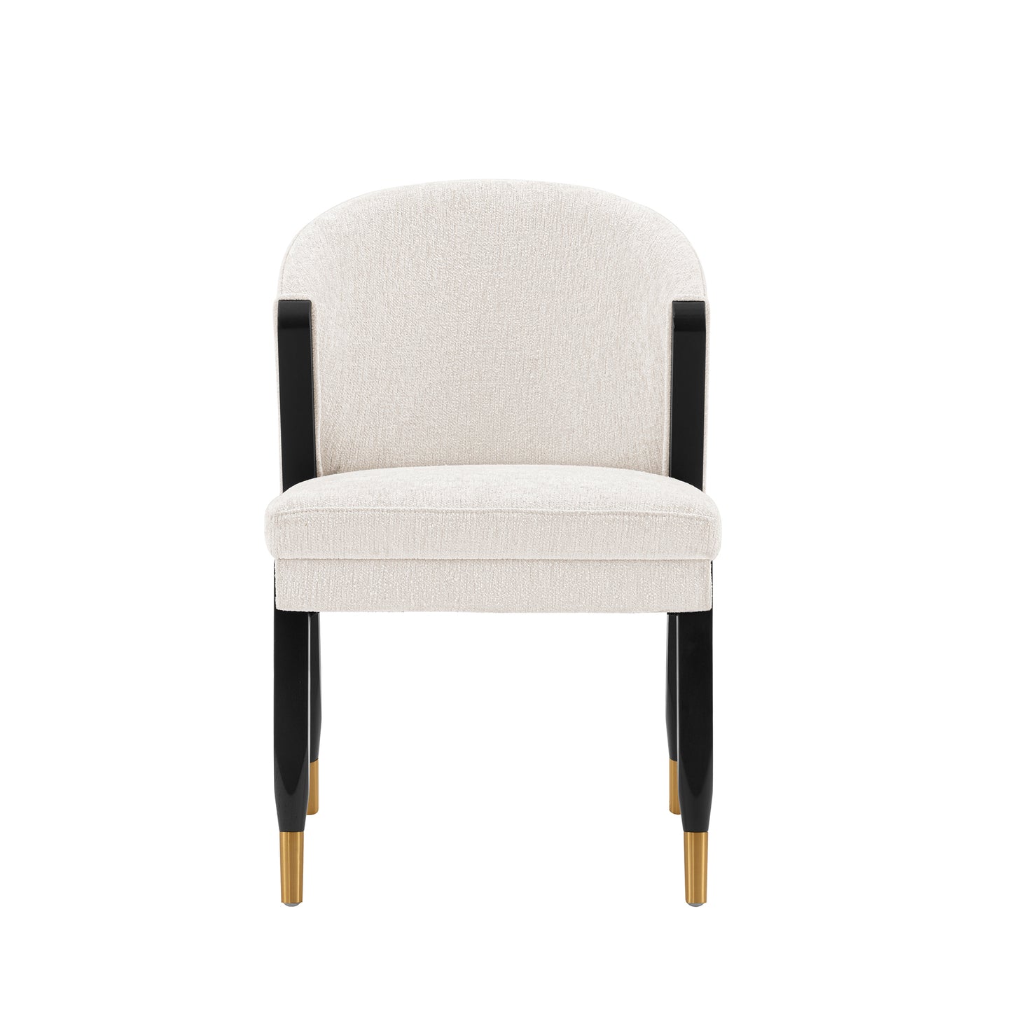 Manhattan Comfort Modern Ola Chenille Dining Chair in Cream DC075-CR