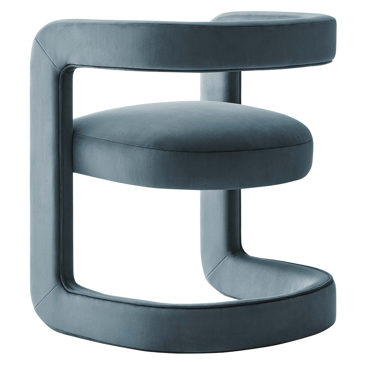 Winslow Barrel Performance Velvet Dining Chair by Modway