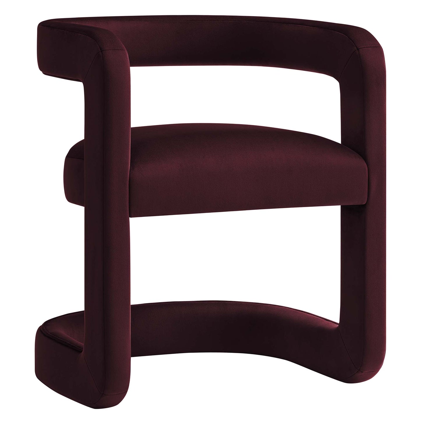 Winslow Barrel Performance Velvet Dining Chair by Modway