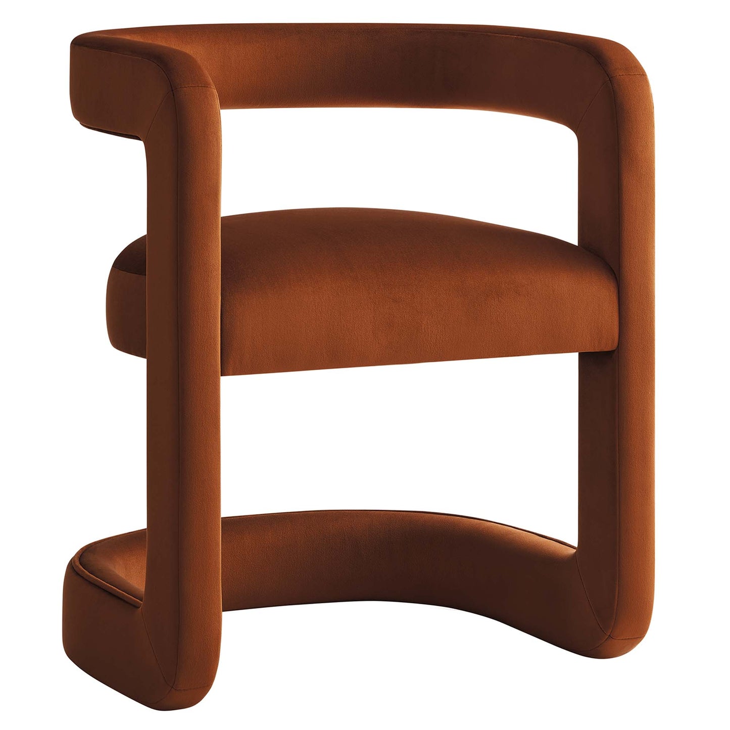 Winslow Barrel Performance Velvet Dining Chair by Modway