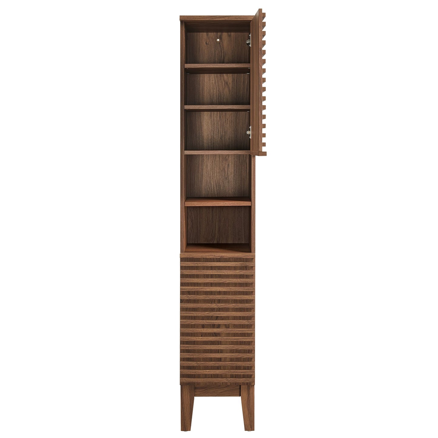 Render Tall Narrow Bathroom Storage Cabinet by Modway EEI-6851-WAL