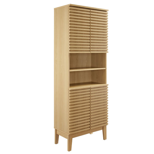 Render Tall Bathroom Storage Cabinet by Modway EEI-6852-OAK