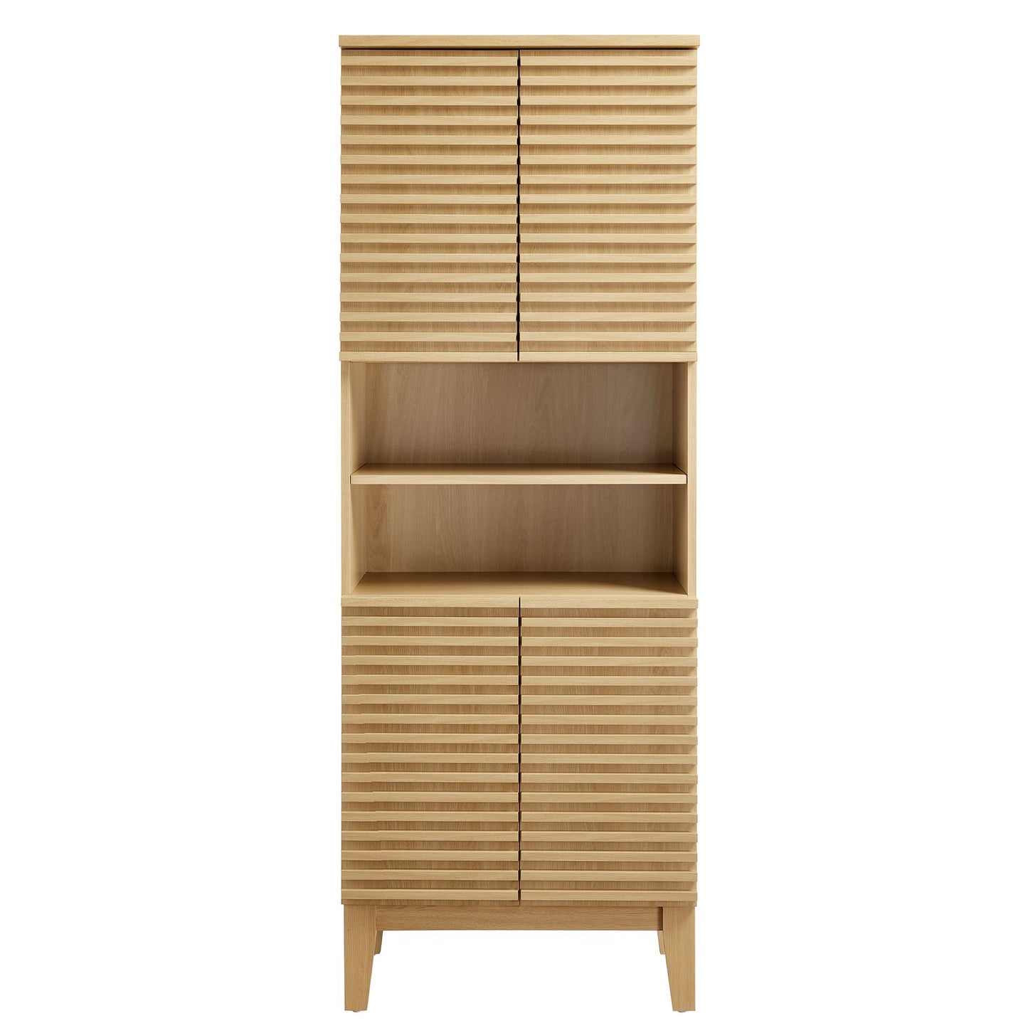 Render Tall Bathroom Storage Cabinet by Modway EEI-6852-OAK