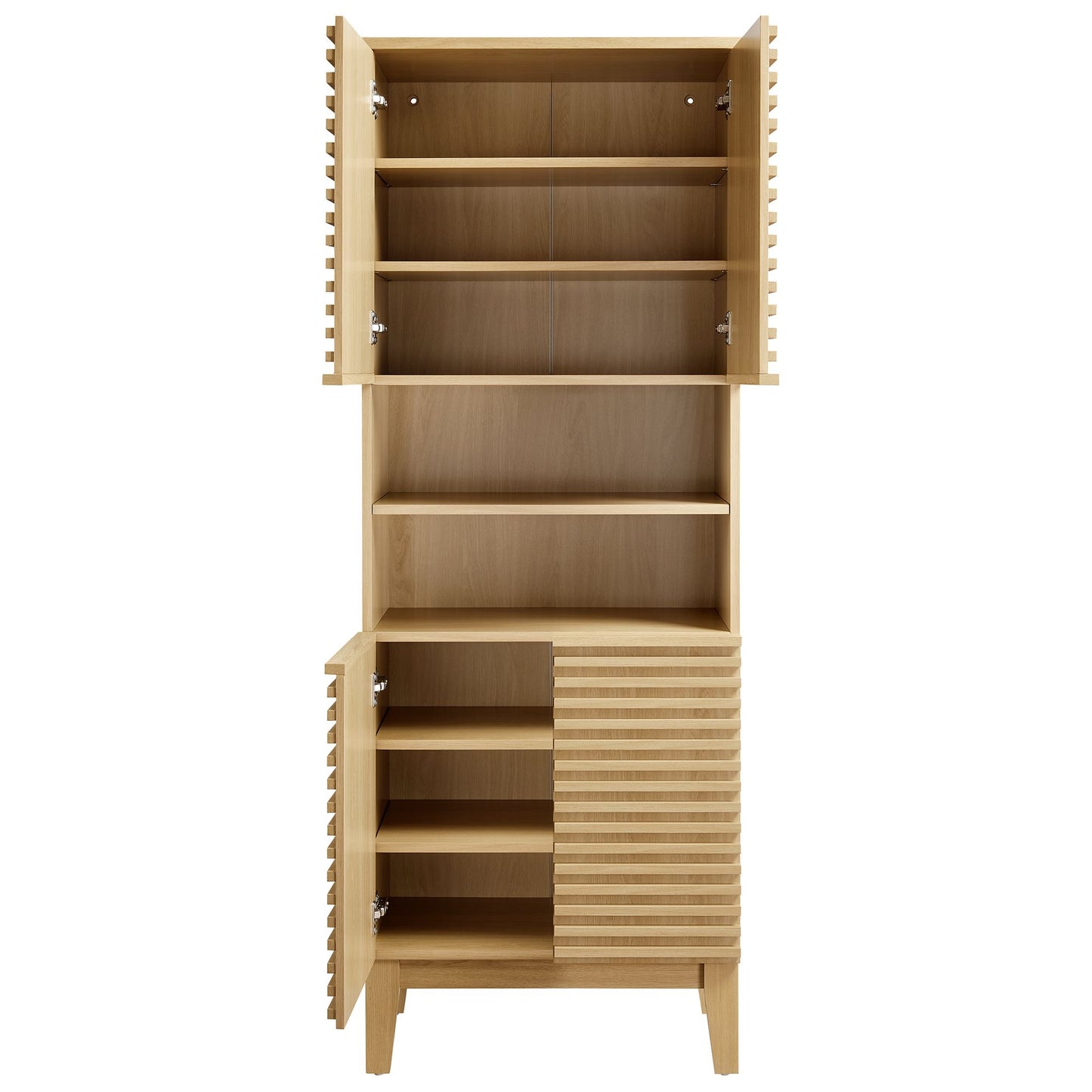 Render Tall Bathroom Storage Cabinet by Modway EEI-6852-OAK