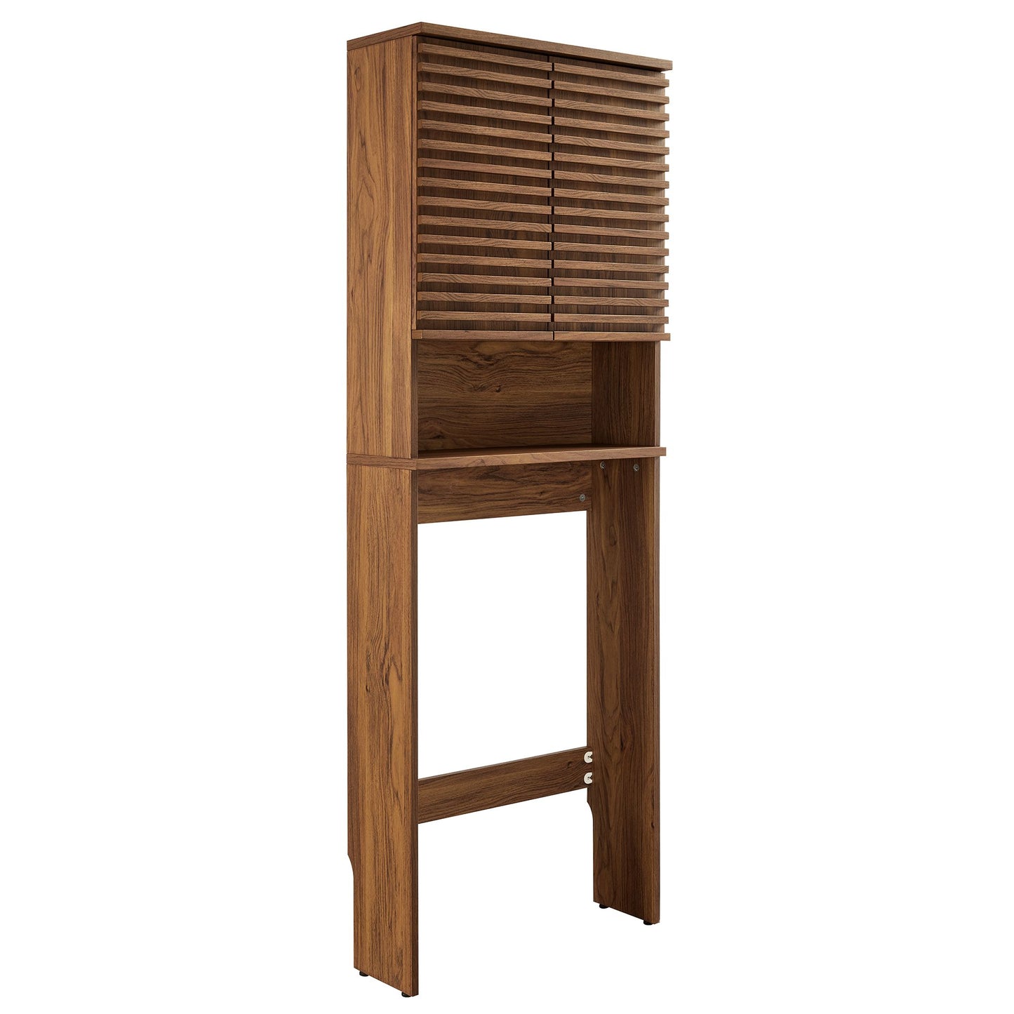 Render Over the Toilet Bathroom Storage Cabinet by Modway EEI-6853-WAL