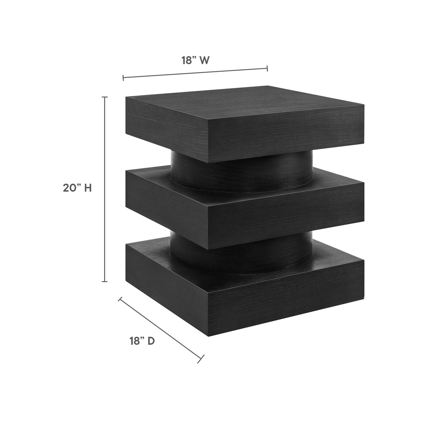 Perpetuate Totem End Table by Modway EEI-6864