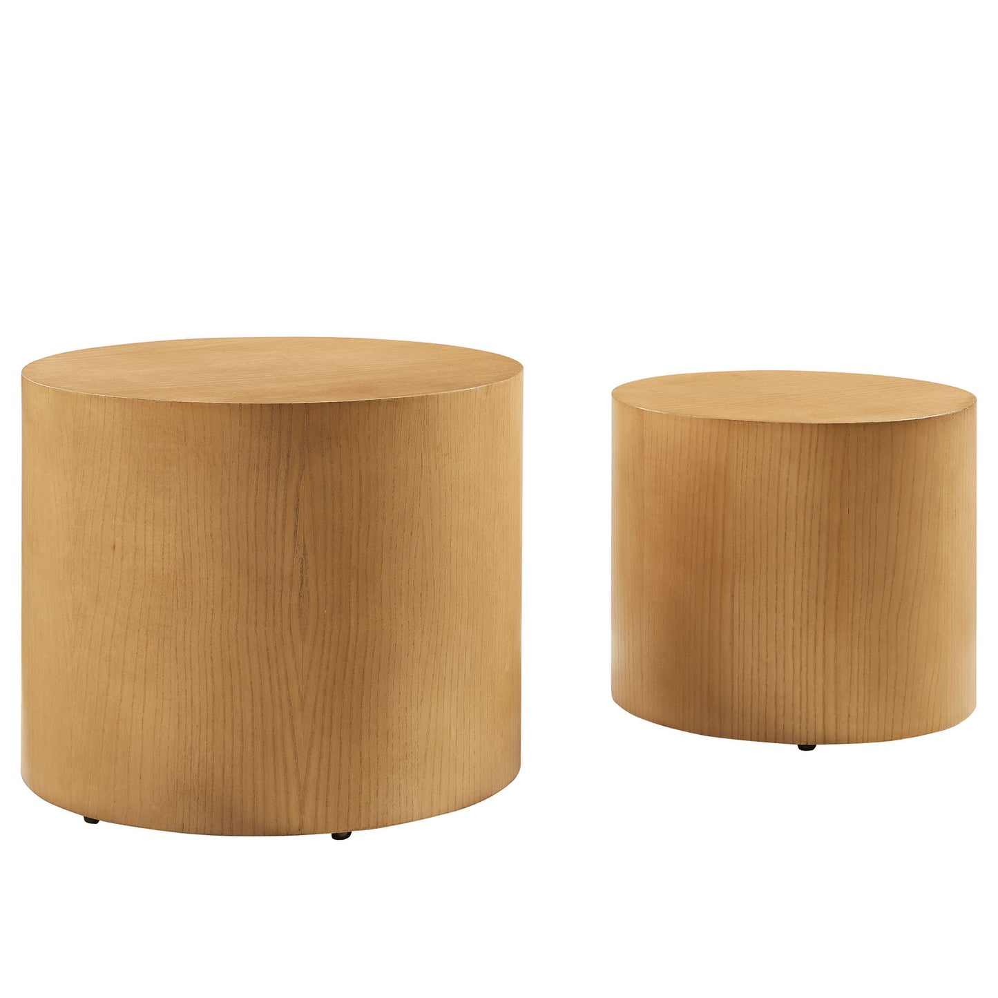 Amani Round Nesting Coffee Tables Set of 2 by Modway