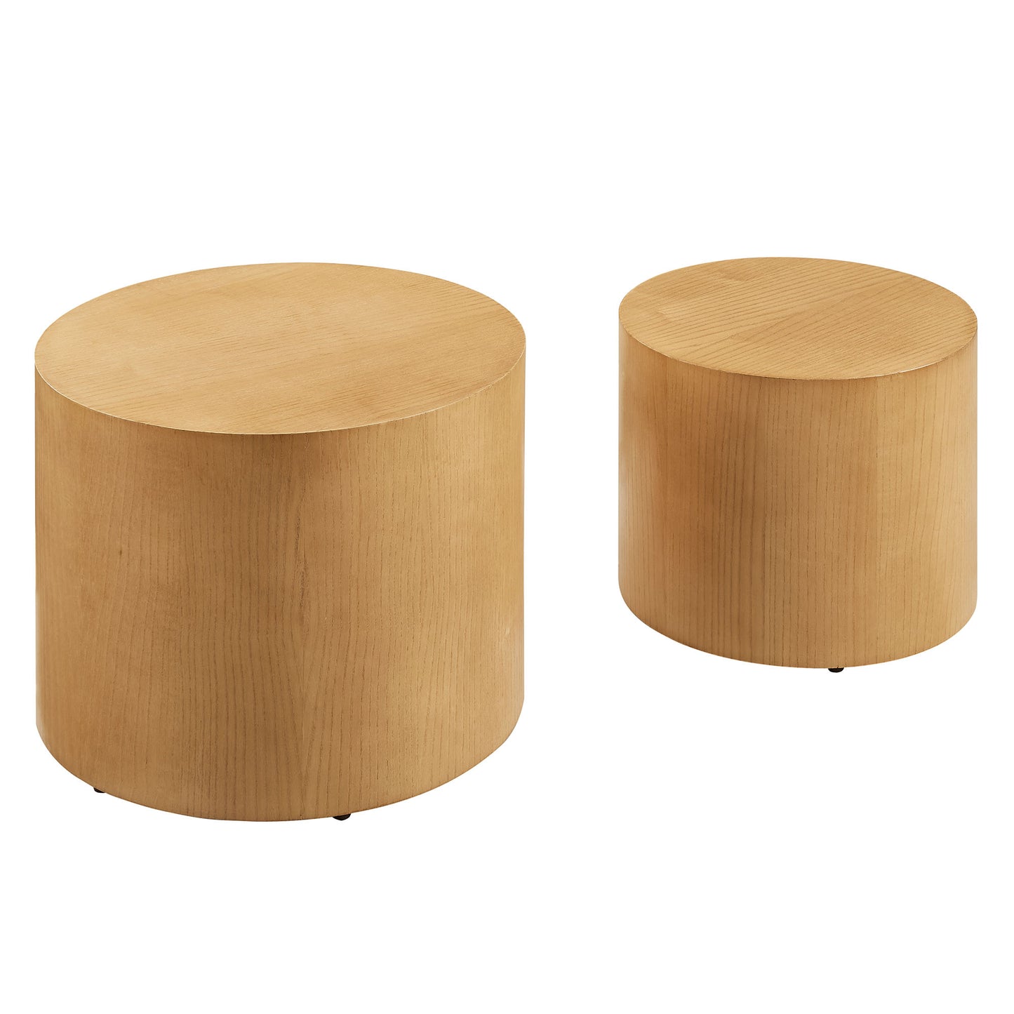 Amani Round Nesting Coffee Tables Set of 2 by Modway