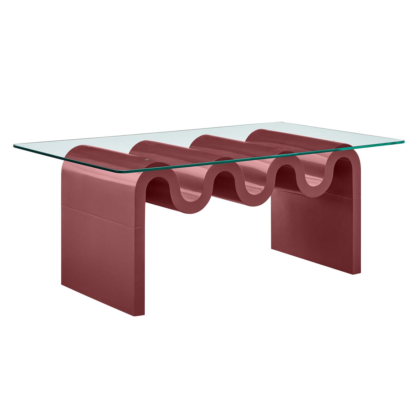 Ondine Glass Top Coffee Table by Modway EEI-6900