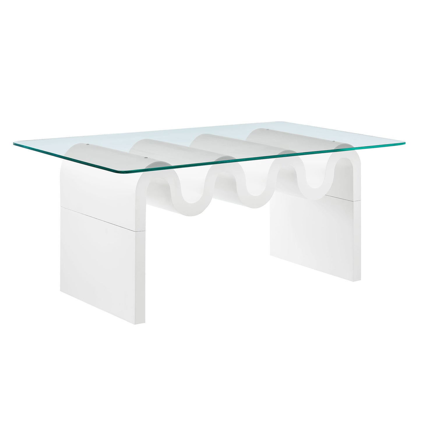 Ondine Glass Top Coffee Table by Modway EEI-6900