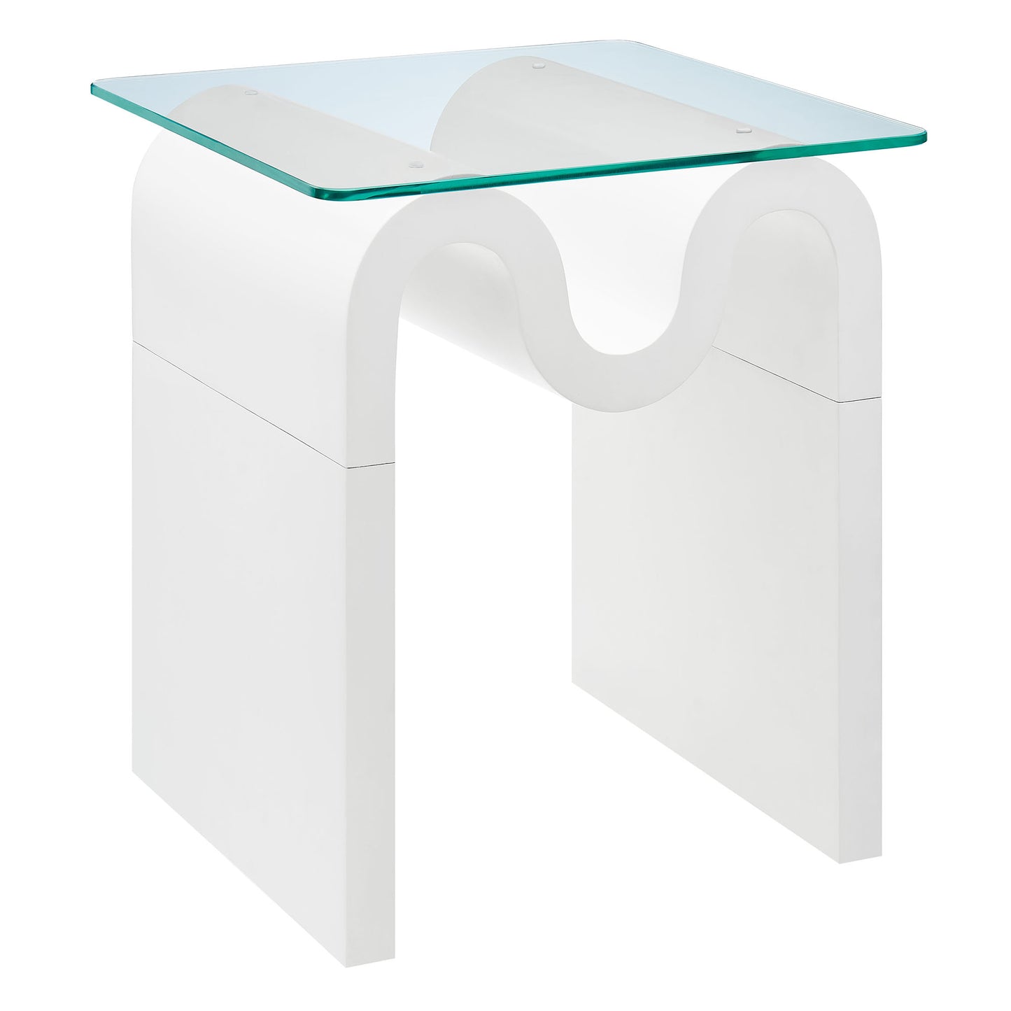 Ondine Glass Top Side Table by Modway EEI-6902