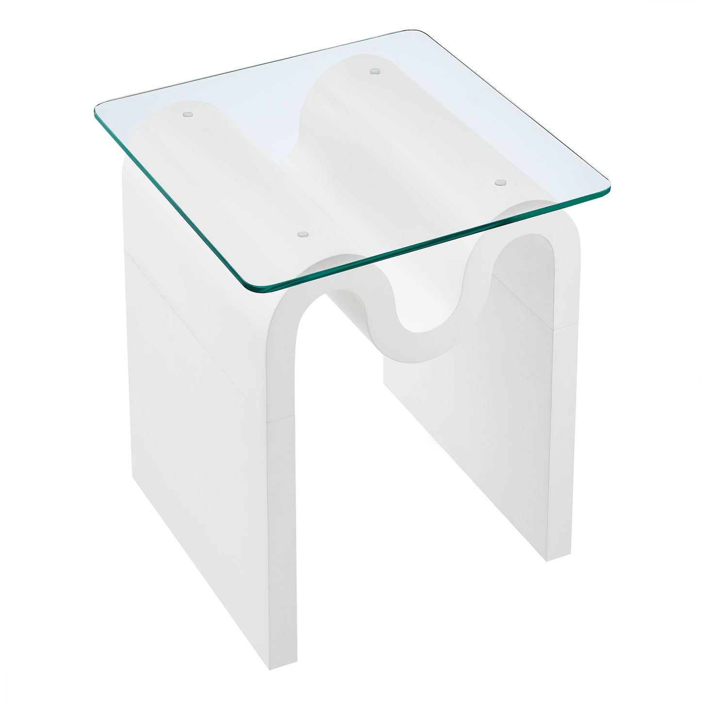 Ondine Glass Top Side Table by Modway EEI-6902