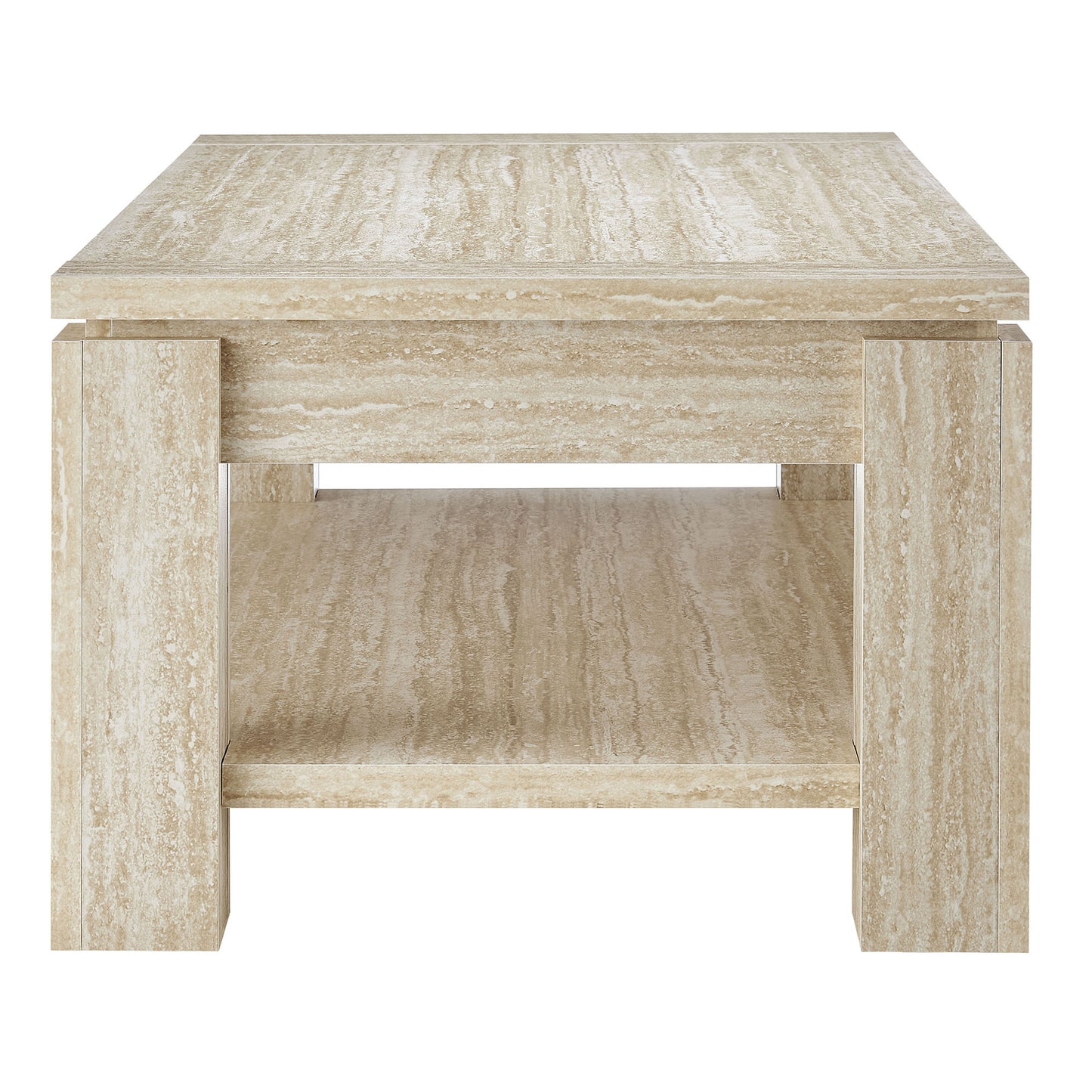 Hollis Travertine Coffee Table by Modway EEI-6908-TRA