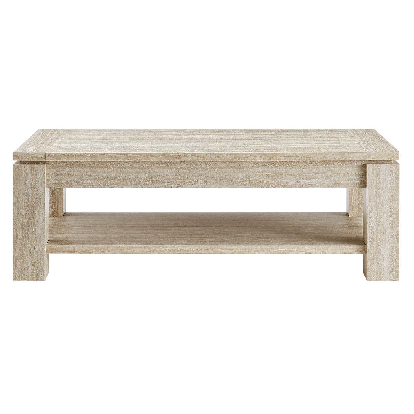 Hollis Travertine Coffee Table by Modway EEI-6908-TRA