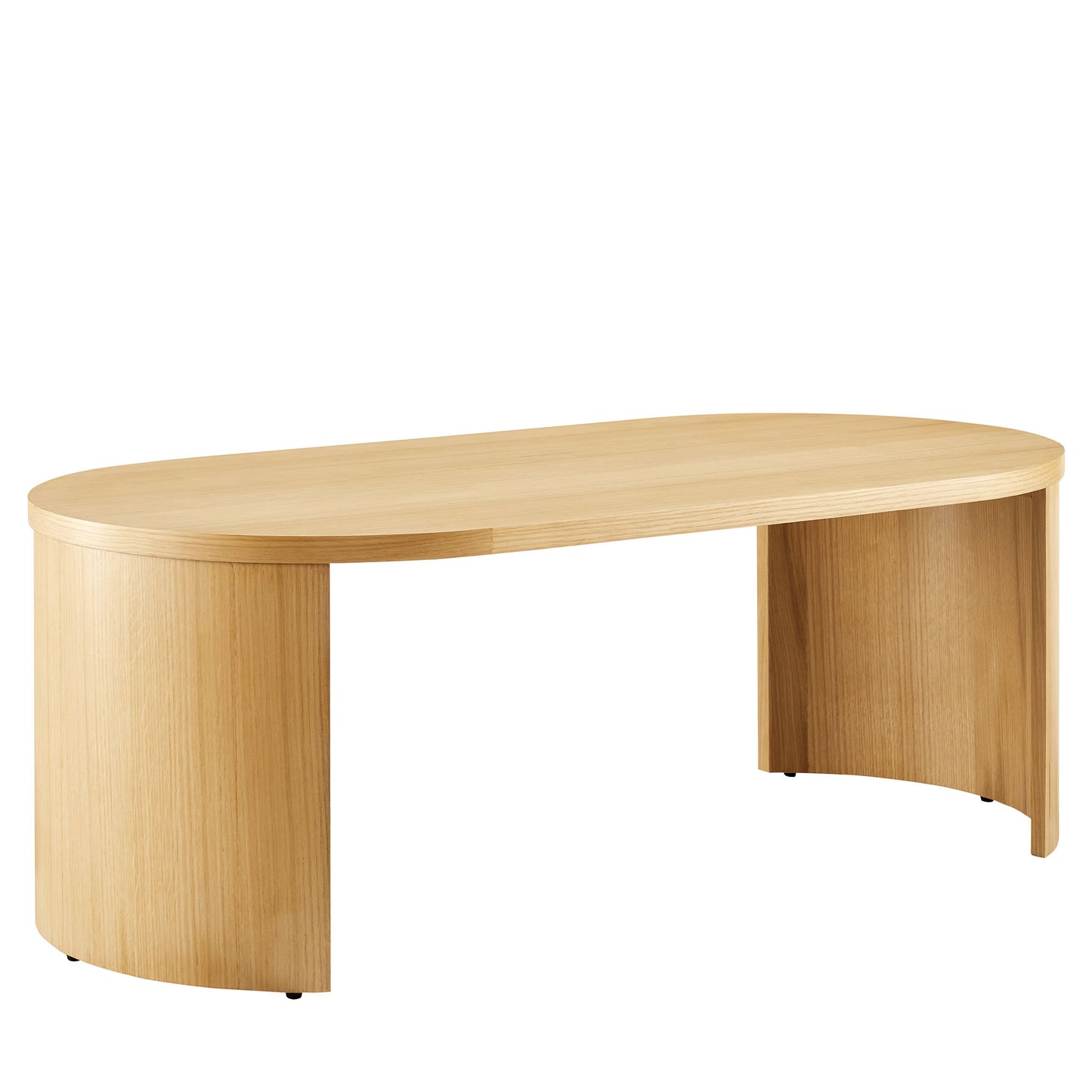 Aspect Oval Wood Coffee Table by Modway EEI-6911-OAK