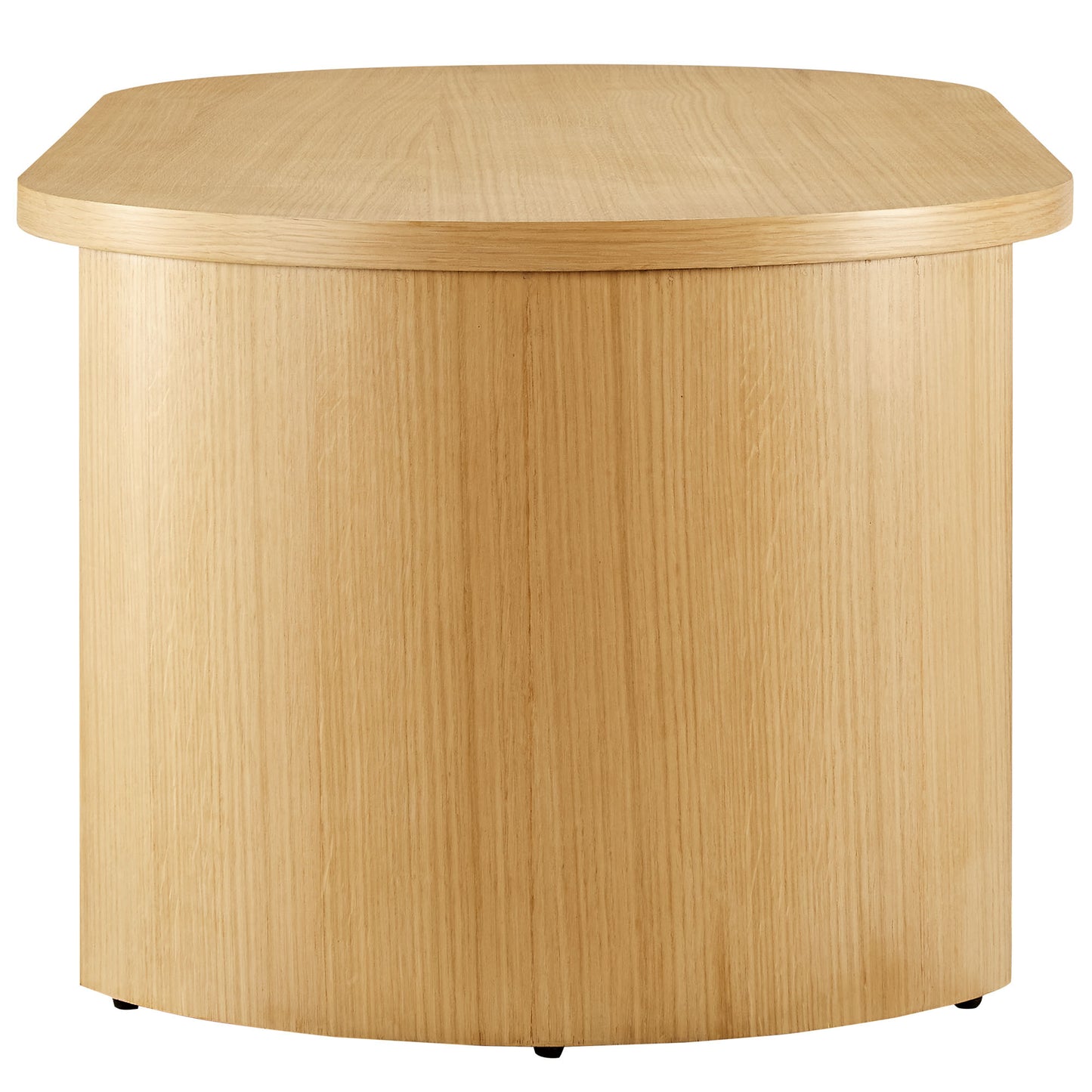 Aspect Oval Wood Coffee Table by Modway EEI-6911-OAK