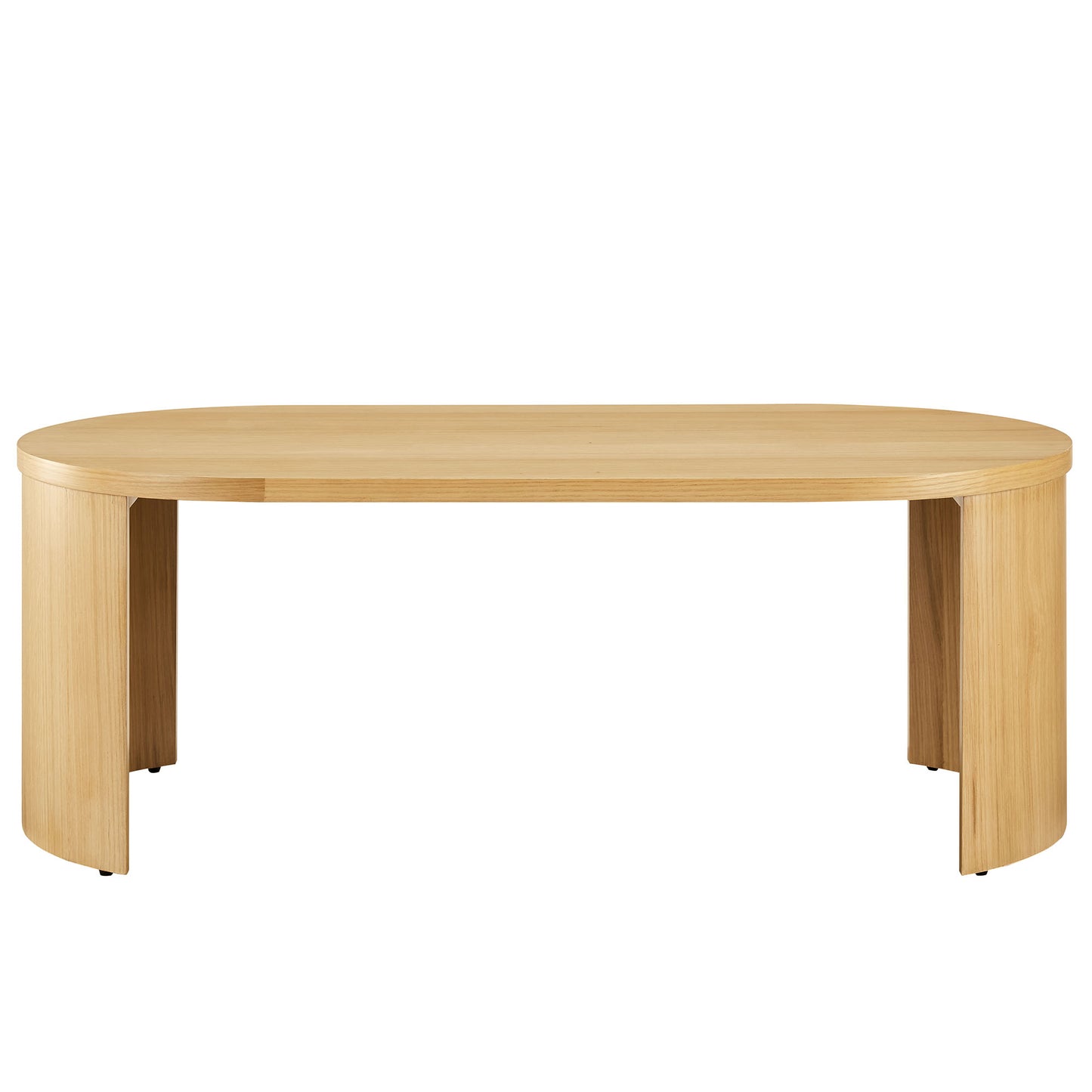 Aspect Oval Wood Coffee Table by Modway EEI-6911-OAK