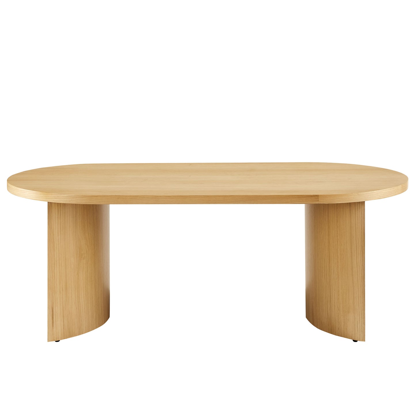 Aspect Oval Wood Coffee Table by Modway EEI-6911-OAK