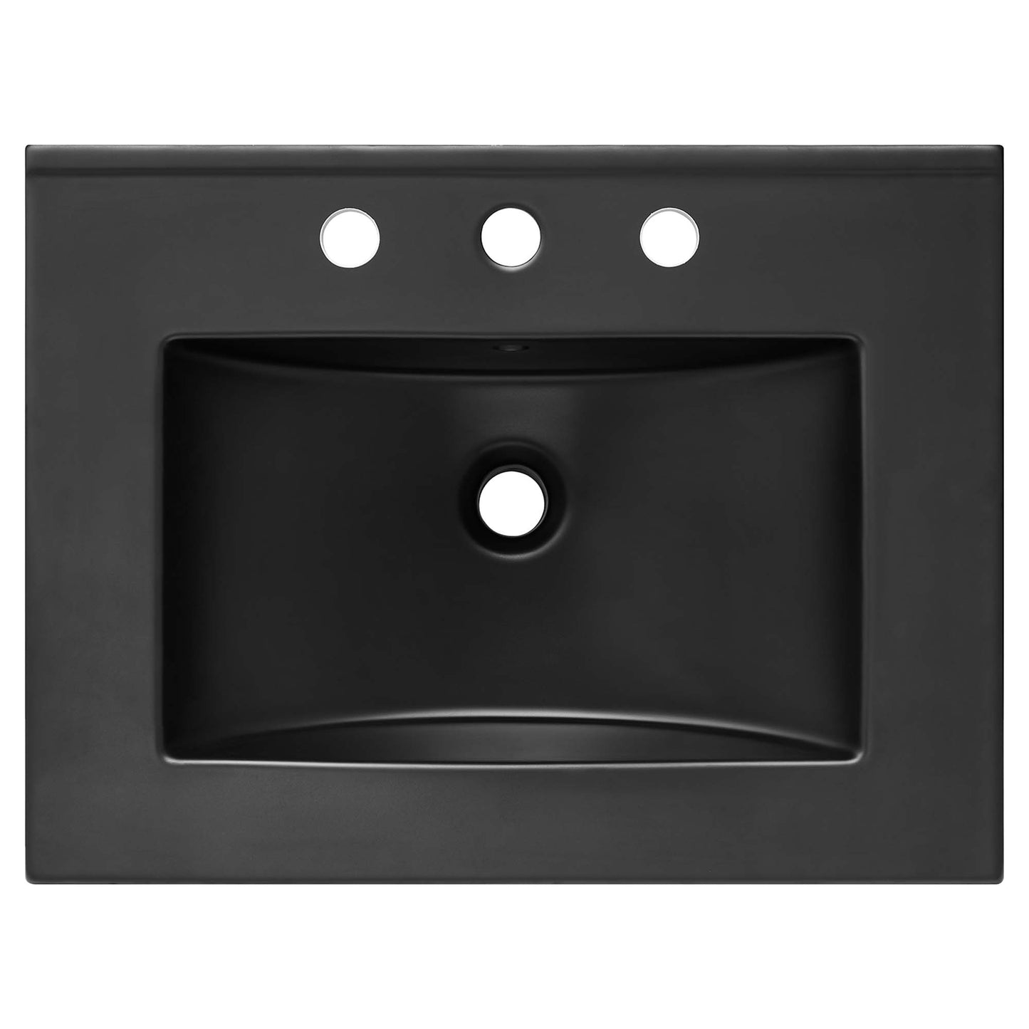 Render 62" Wall-Mount Double Sink Bathroom Vanity by Modway EEI-6941-WAL-BLK