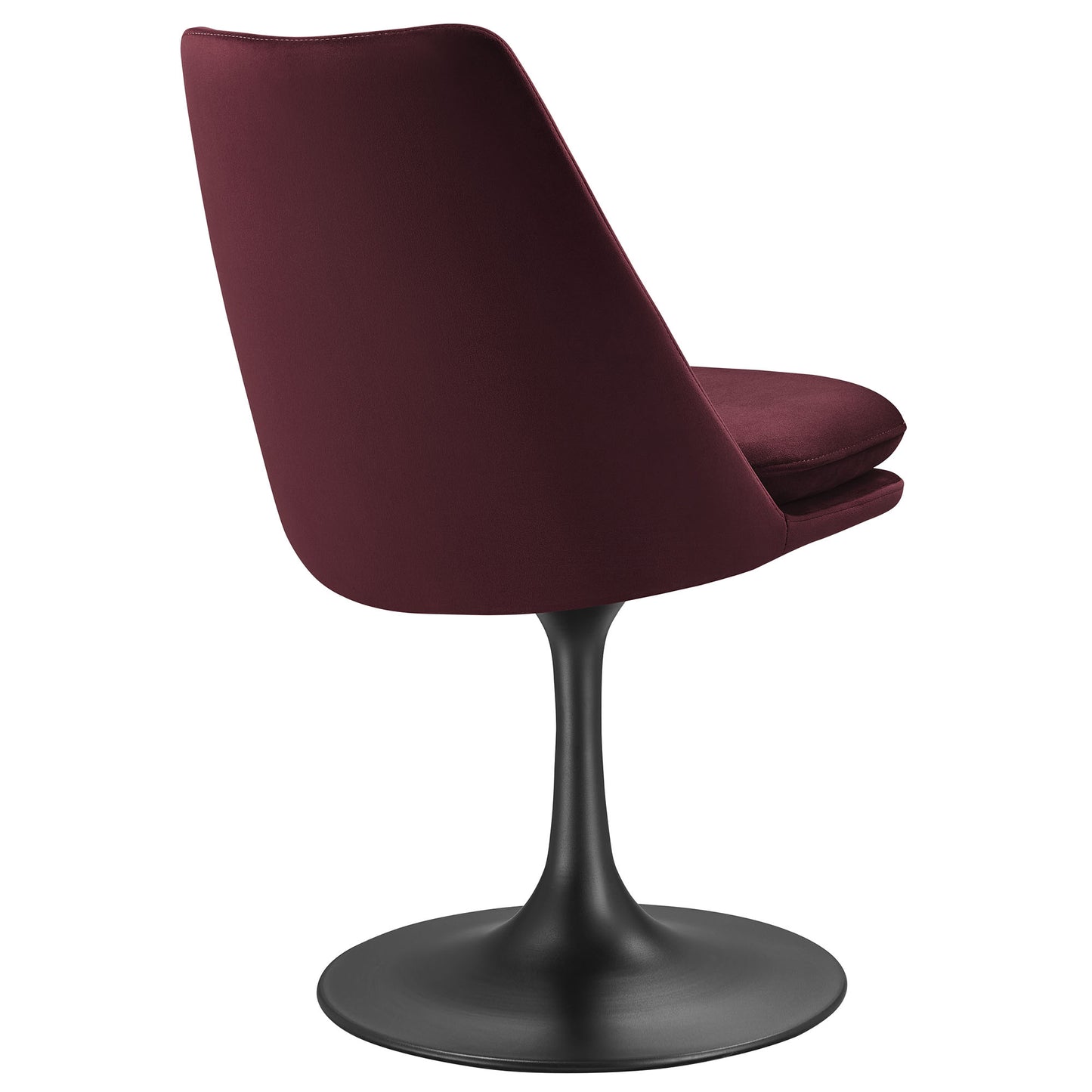 Lippa Performance Velvet Swivel Dining Chair by Modway EEI-6954-BLK-MUL