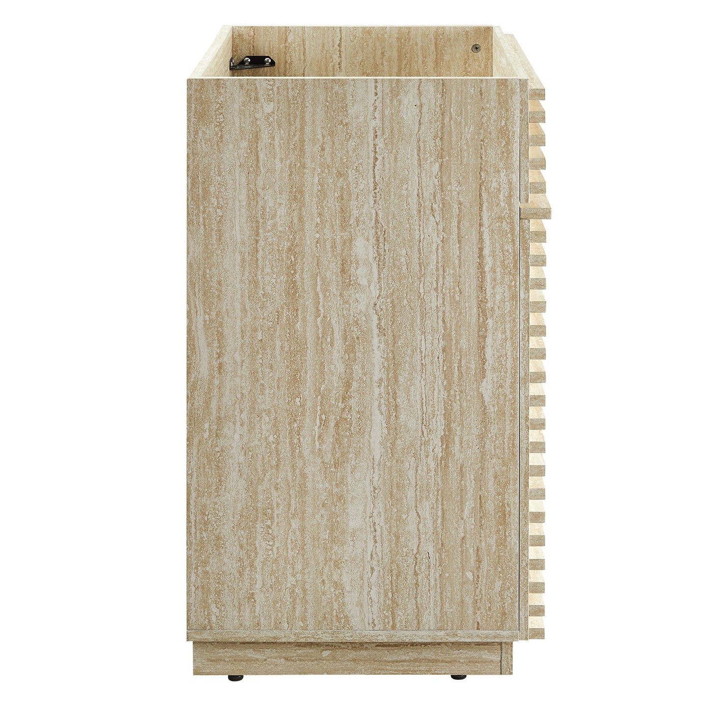 Render 24" Faux Travertine Bathroom Vanity Cabinet (Sink Not Included) by Modway EEI-6967-TRA