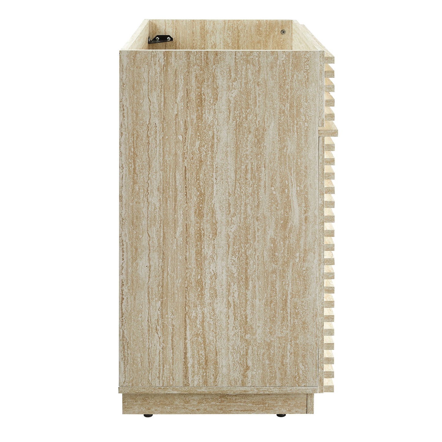 Render 36" Faux Travertine Bathroom Vanity Cabinet (Sink Not Included) by Modway EEI-6969-TRA